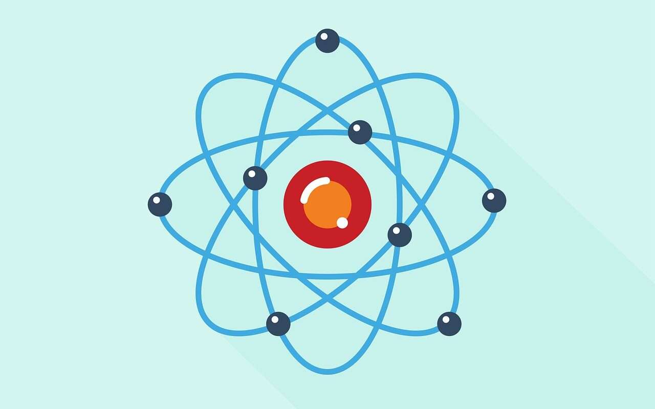 atom, science, proton